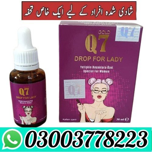 Gold Q7 Drops For Lady in Pakistan