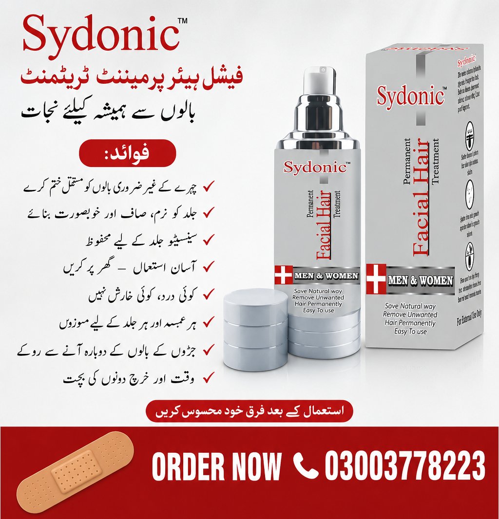 Sydonic Facial Hair Remover Cream